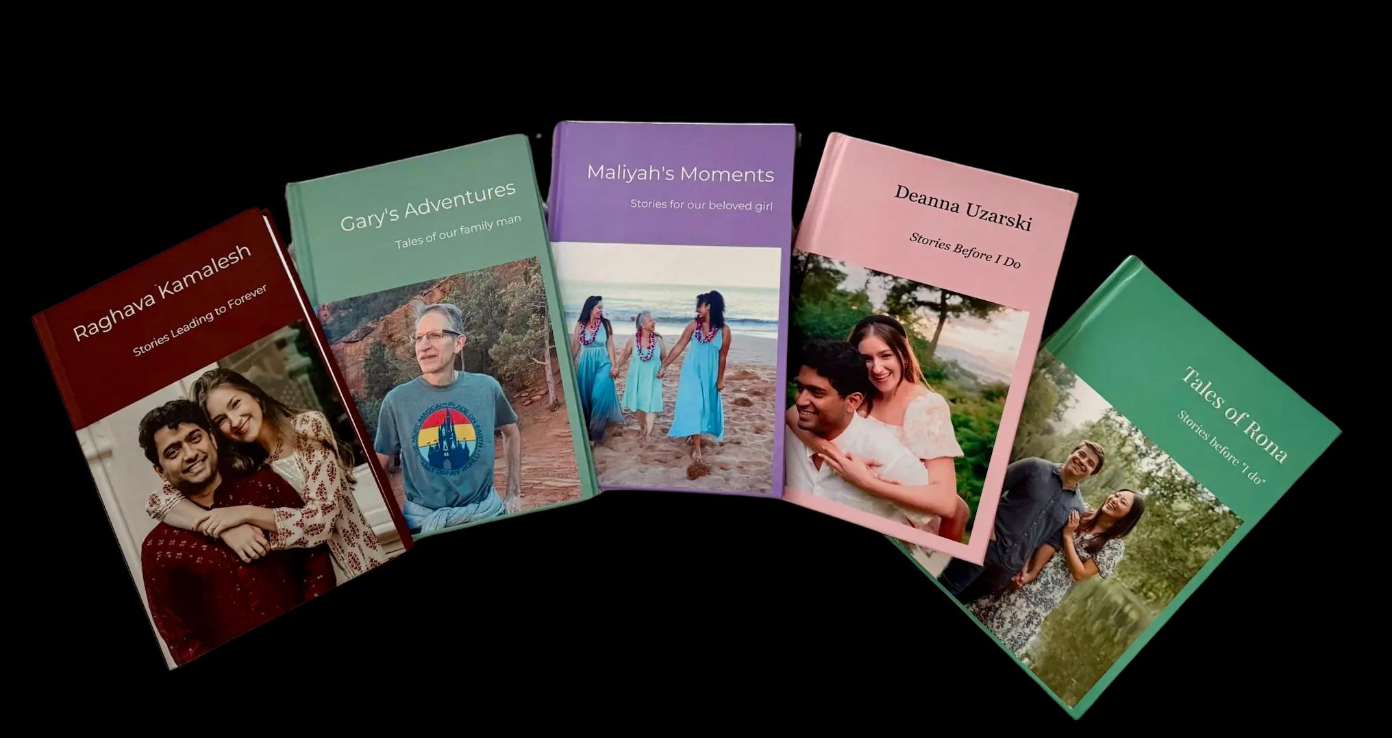 Spread of Woven Moments books
