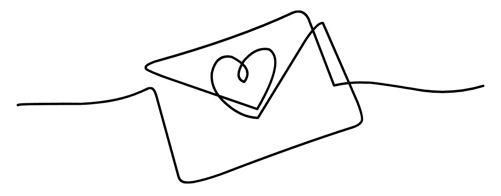 Illustration of email invitations being sent