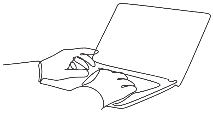 Illustration of someone writing memories