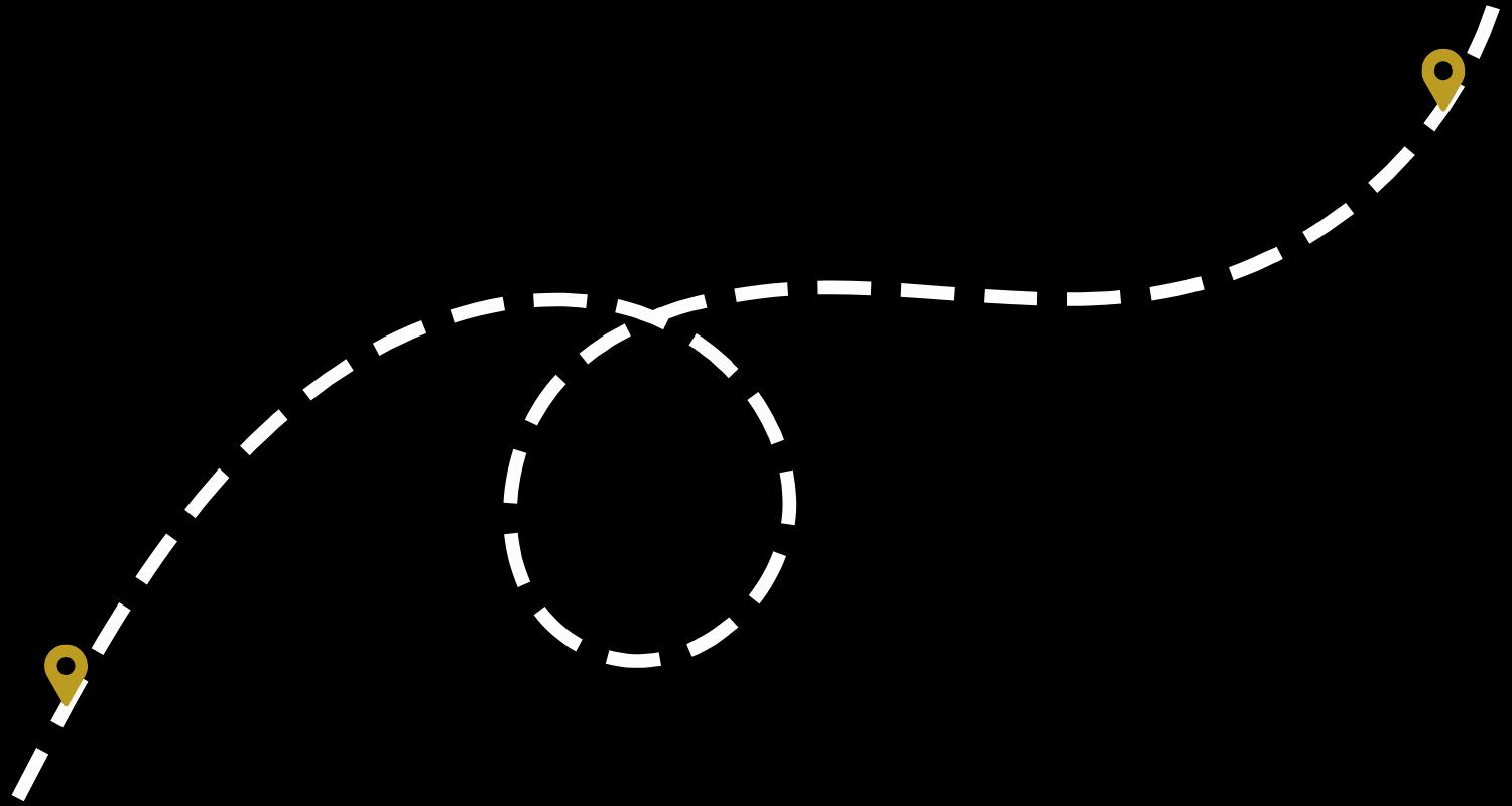 Decorative road and pins background